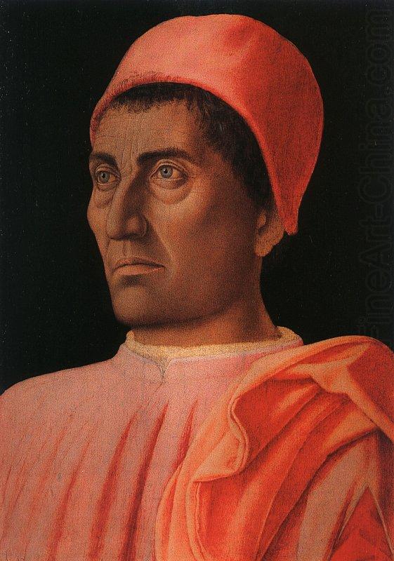 Portrait of the Protonary Carlo de Medici, Andrea Mantegna